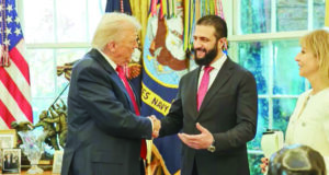 Trump hosts Syria’s al-Sharaa at White House as US extends sanctions relief