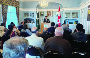 The Pakistan High Commission in Ottawa solemnized the Kashmir Black Dayin Ottawa