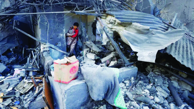 Israeli strikes in Gaza kill 104,