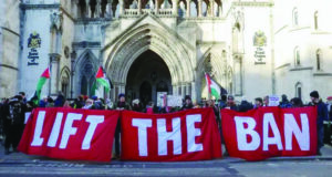 Amnesty challenges UK’s terror designation of Palestine action in court