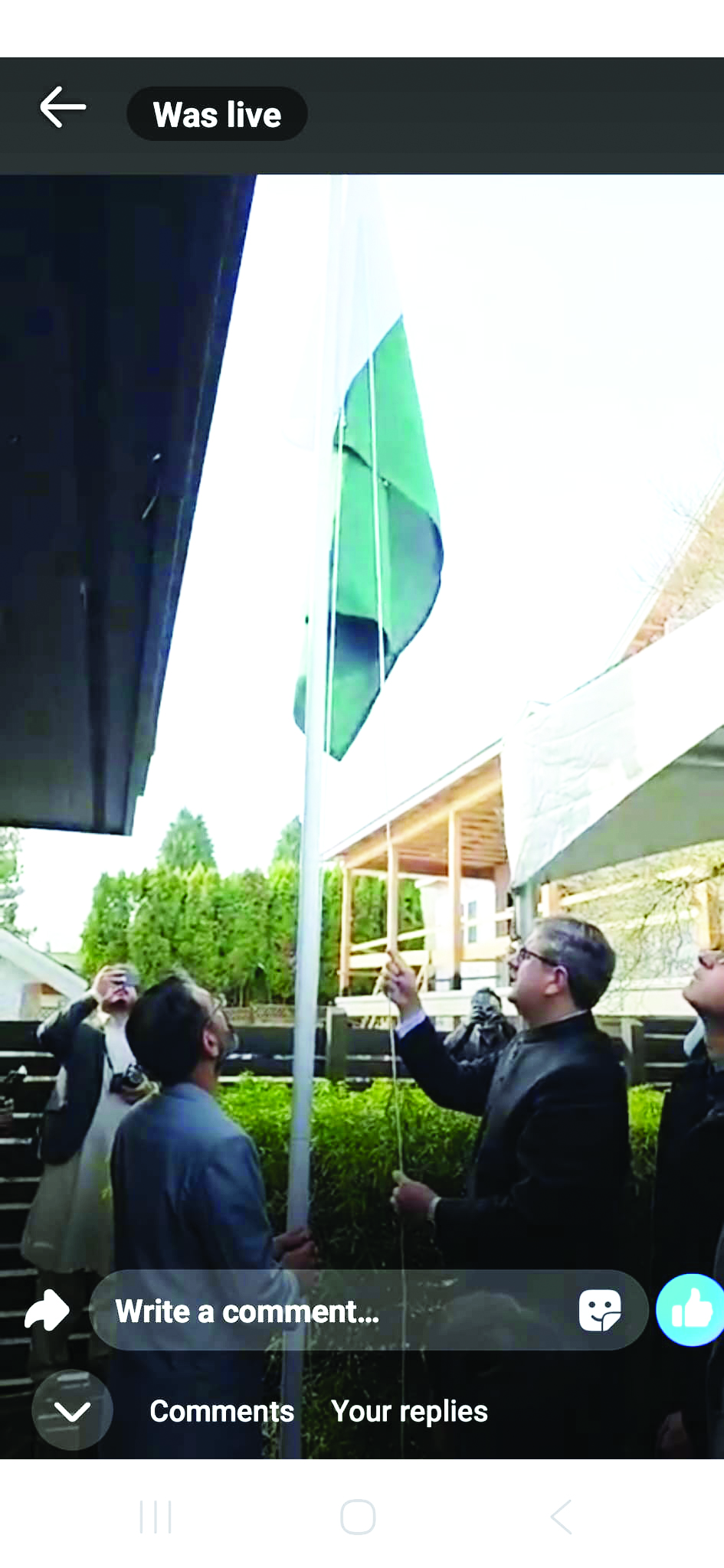86th Pakistan Day Celebrated at Consul General of Pakistan’s Residence in Vancouver
